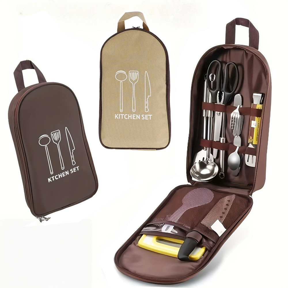 Camping Cooking Organizer - Przenośna torba kuchenna na zewnątrz, torba