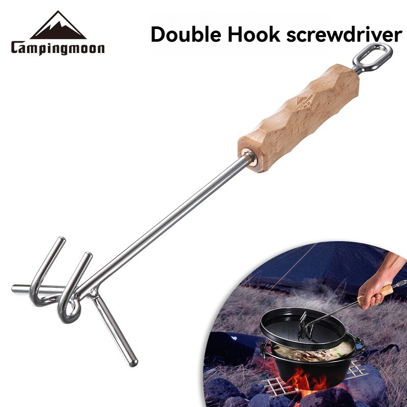 Camp Dutch Oven Cast - Śrubokręt ze stali nierdzewnej MS-34 do