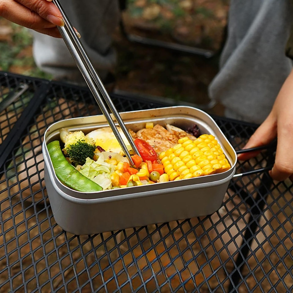 Camping Hiking Cooking - Ultralekka zastawa stołowa, naczynia kempingowe, pojemniki
