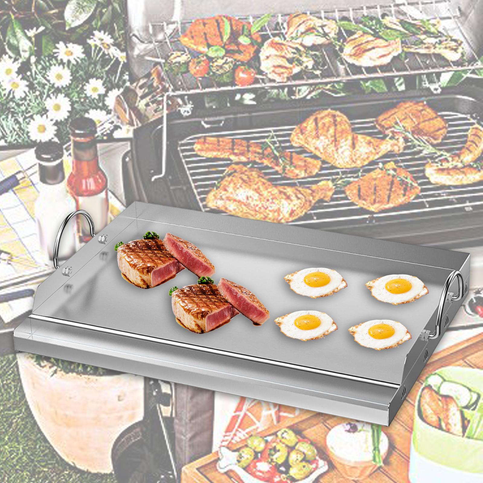 Camping Cooking Flat Top - Płyta do gotowania ze stali nierdzewnej