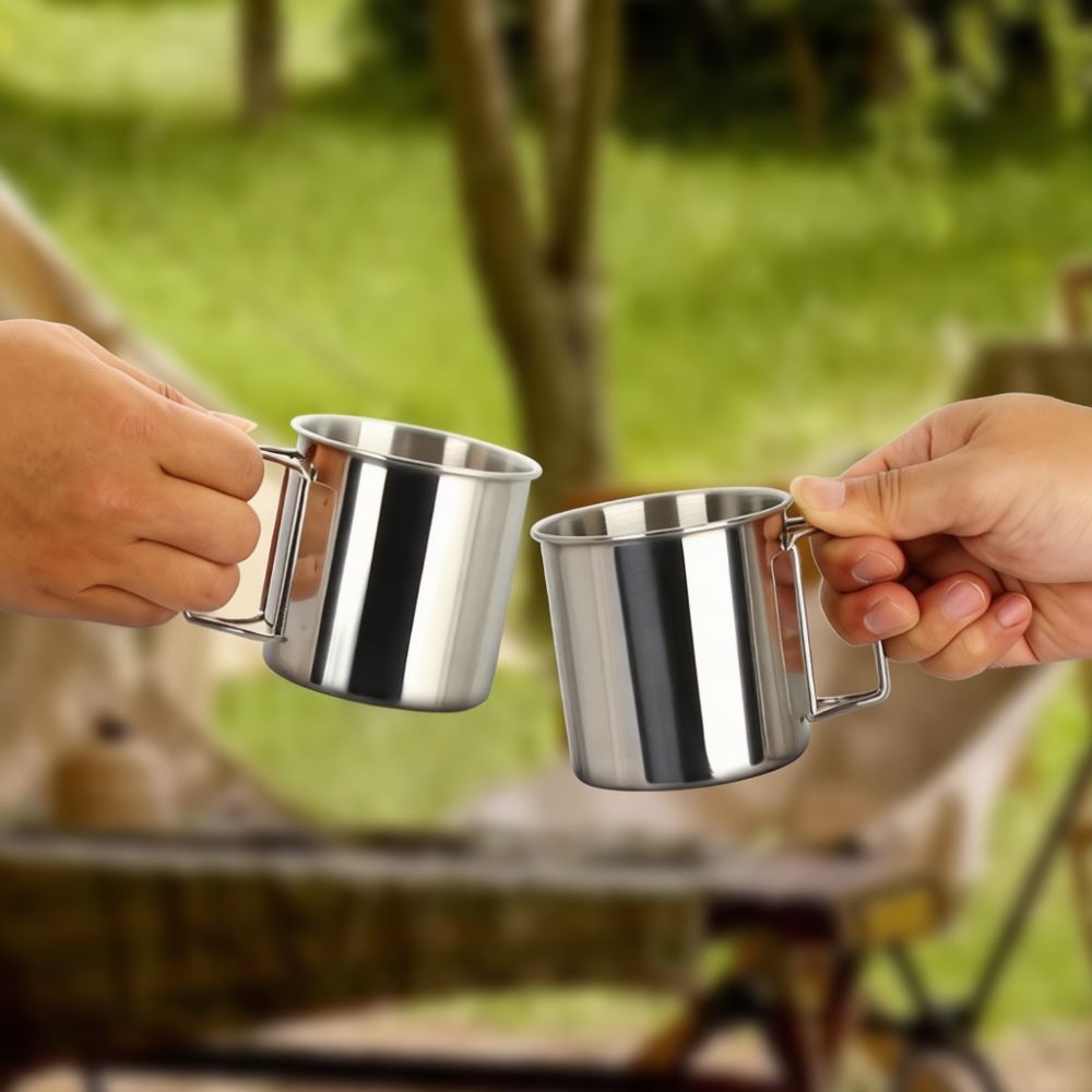 Camping Cooking Dining Set - Profesjonalny zestaw naczyń kuchennych do użytku