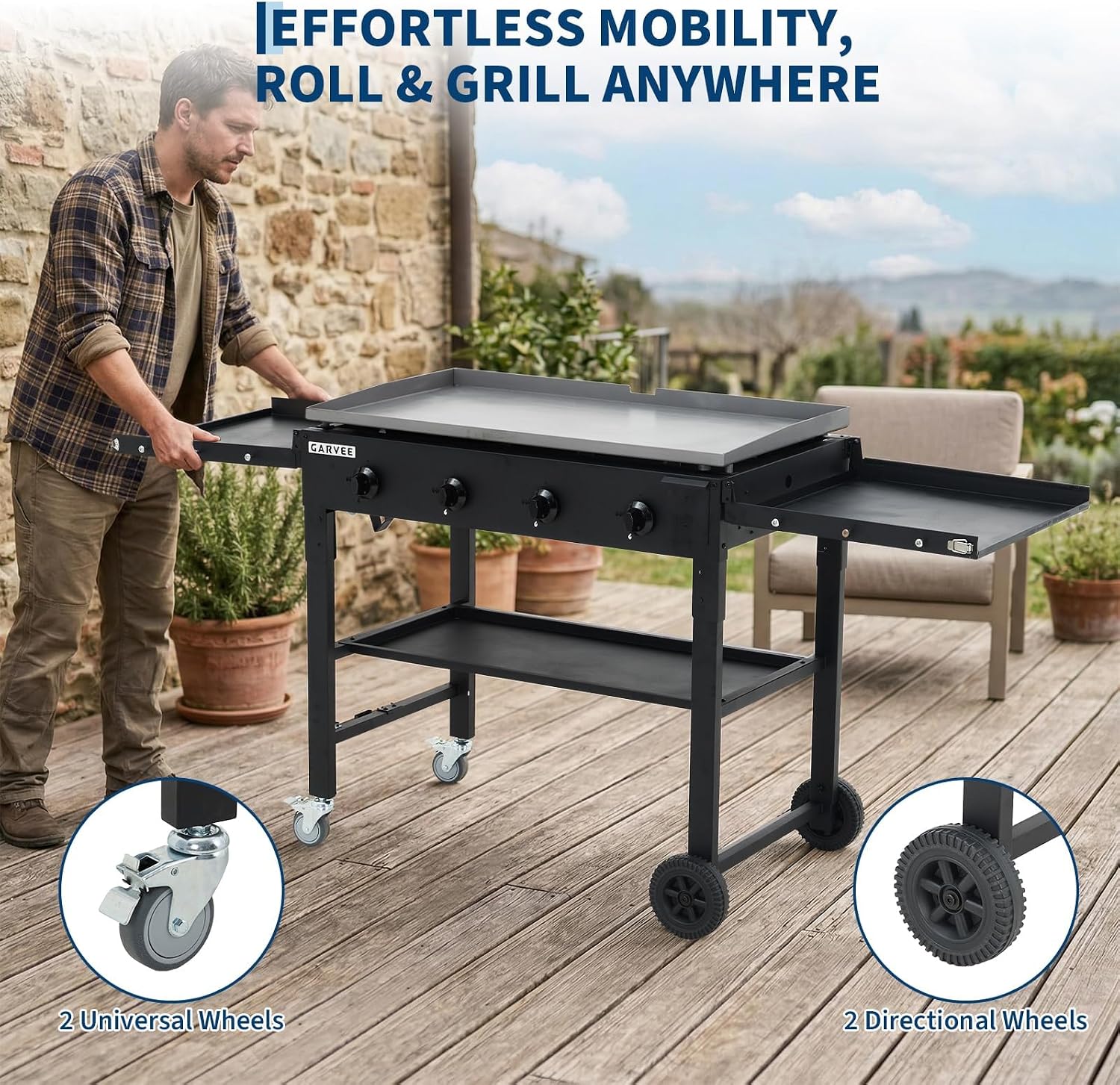 Tacleekii – płaski grill o sze – Camping Cooking Flat Top recenzja i cena