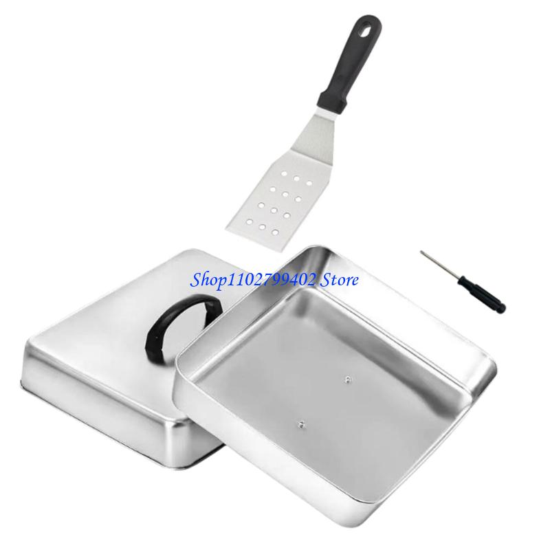 Kwadratowa pokrywa kuchenna 54 – Camping Cooking Flat Top recenzja i cena