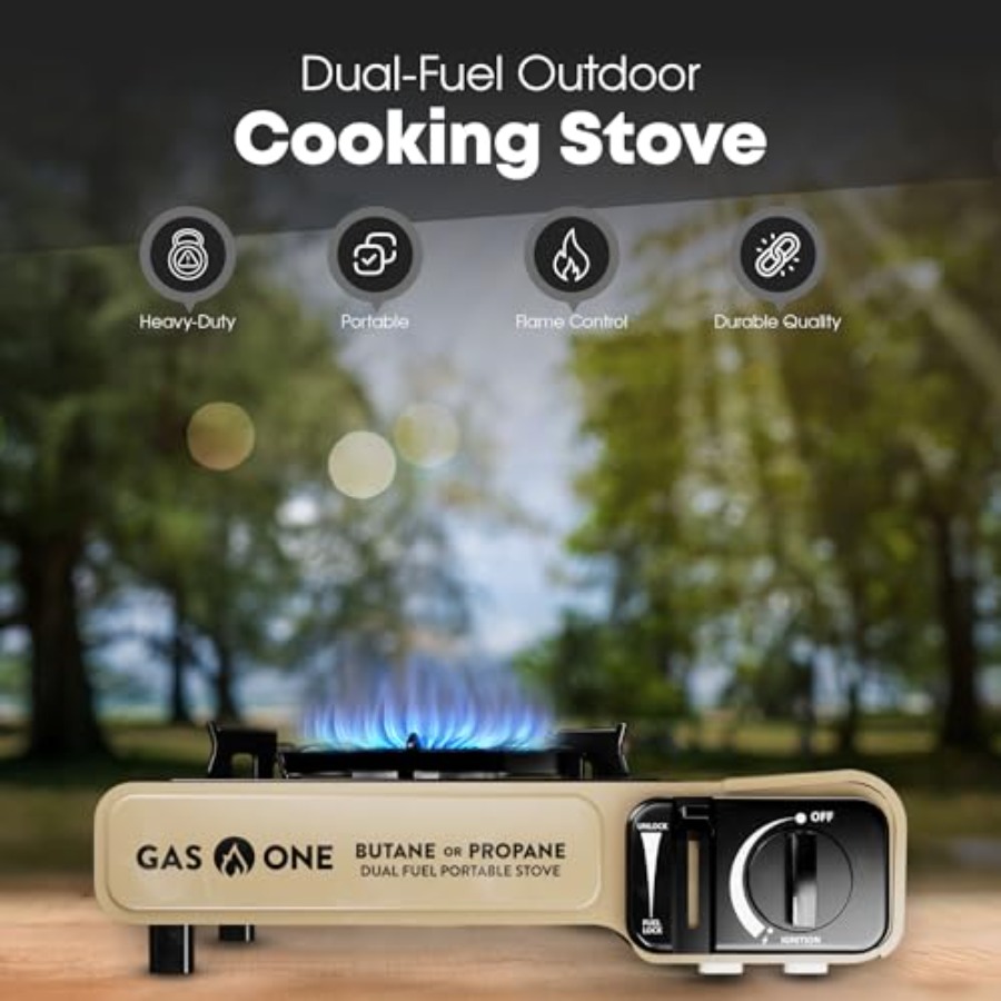 GasOne GS-3400P-KIT Płaska pły – Camping Cooking Flat Top recenzja i cena