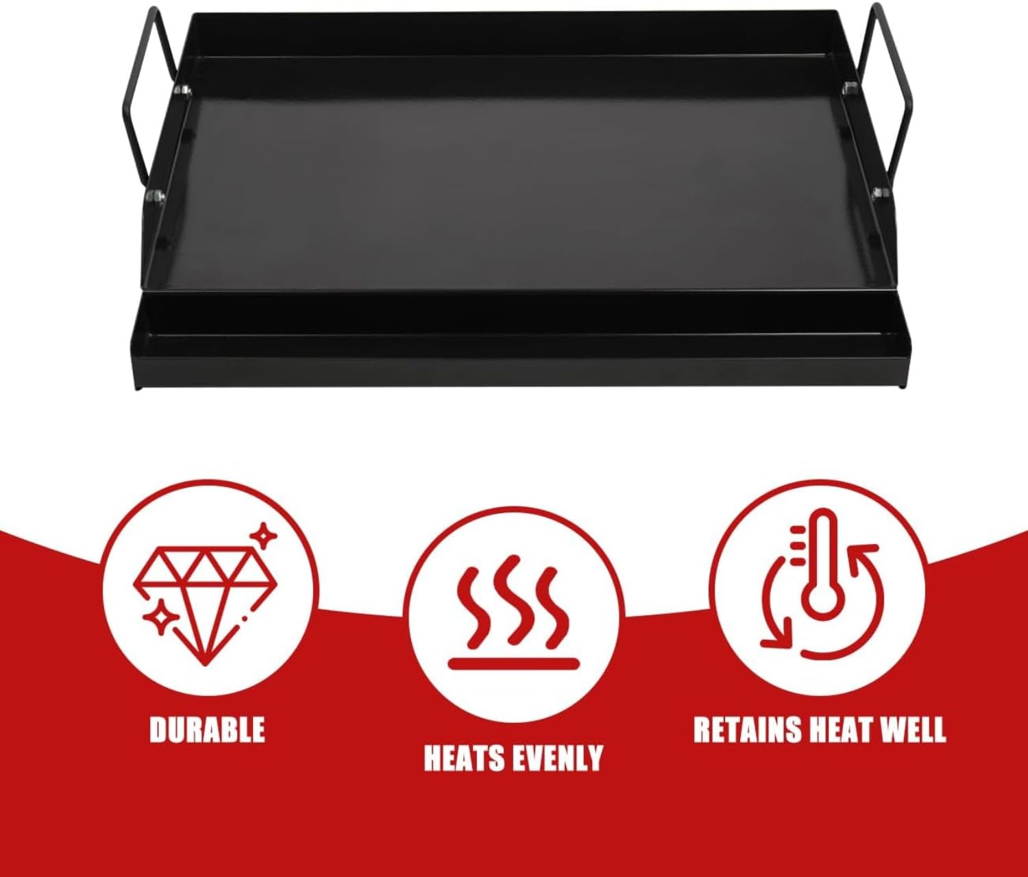 Żeliwna płyta grillowa z powło – Camping Cooking Flat Top recenzja i cena