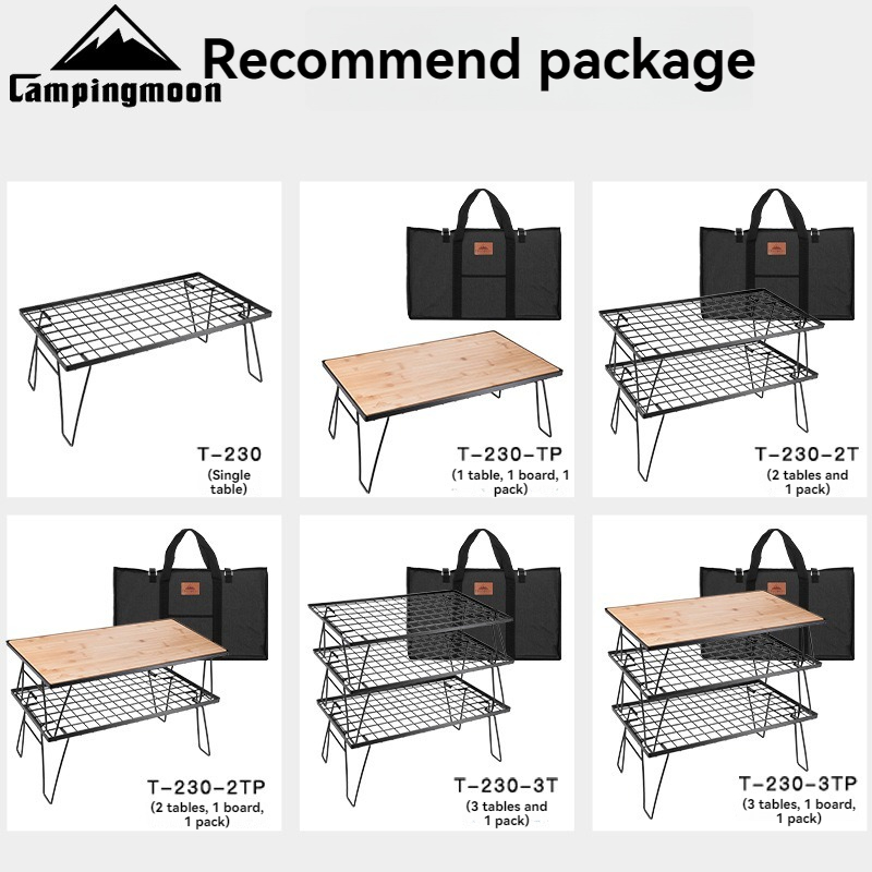 CAMPINGMOON T230 – wielofunkcy – Camping Cooking Table recenzja i cena