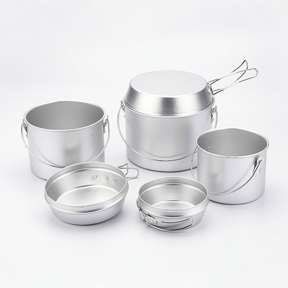 Przenośny, aluminiowy zestaw n – Camping Cooking Dining Set recenzja i cena