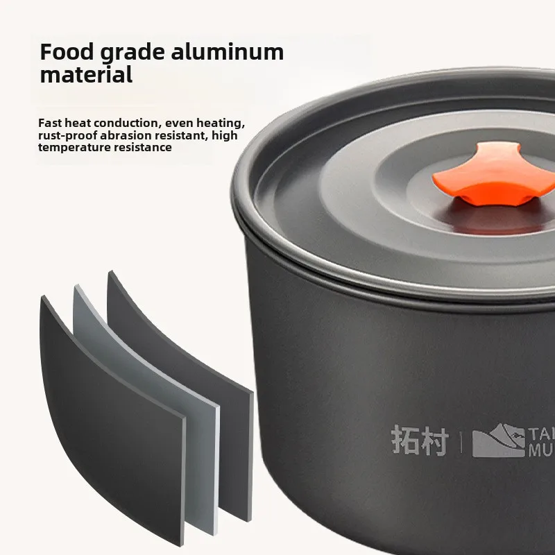 Wysokiej jakości zestaw zastaw – Quality Camping Cooking Set recenzja i cena