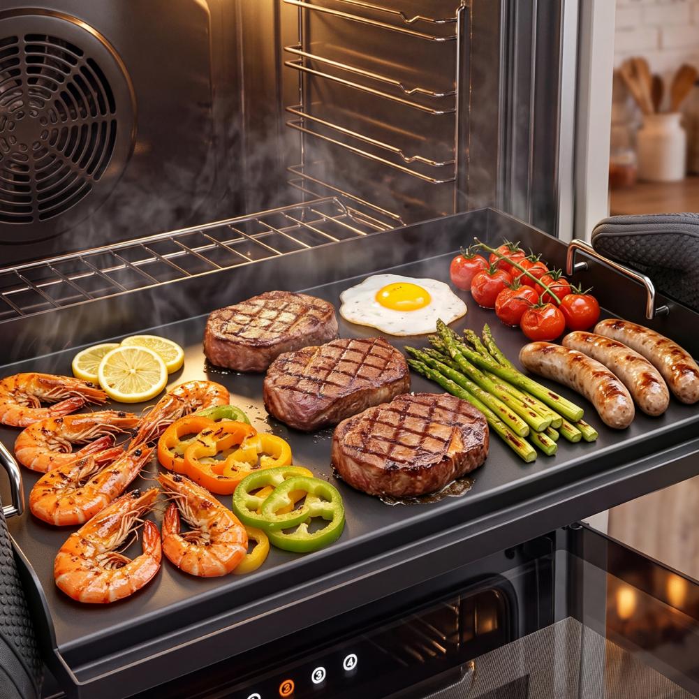 Nieprzywierająca żeliwna płyta – Camping Cooking Flat Top recenzja i cena