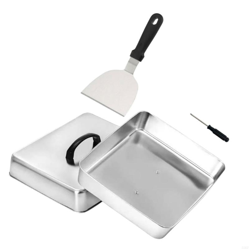 Płaska pokrywa górna z kwadrat – Camping Cooking Flat Top recenzja i cena