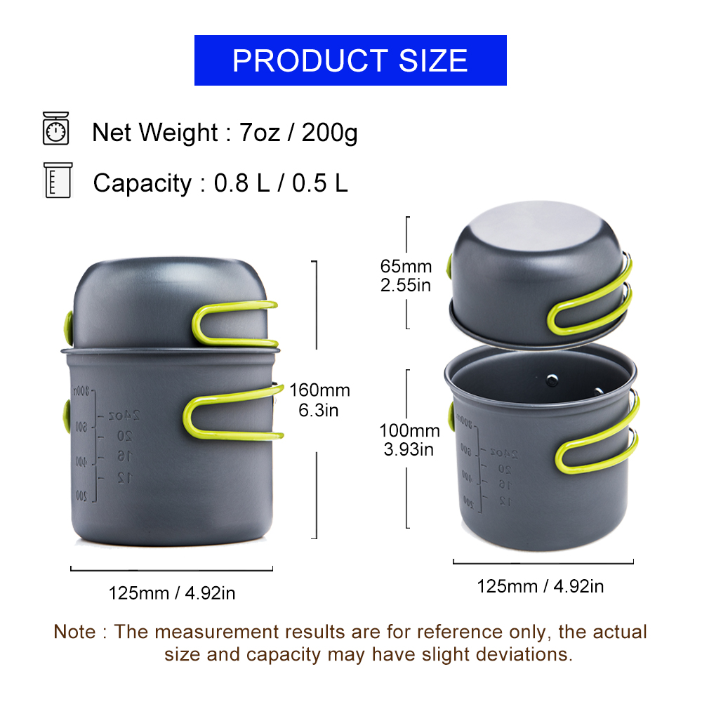 Widesea Ultralekki Zestaw Nacz – Camping Cooking Organizer recenzja i cena