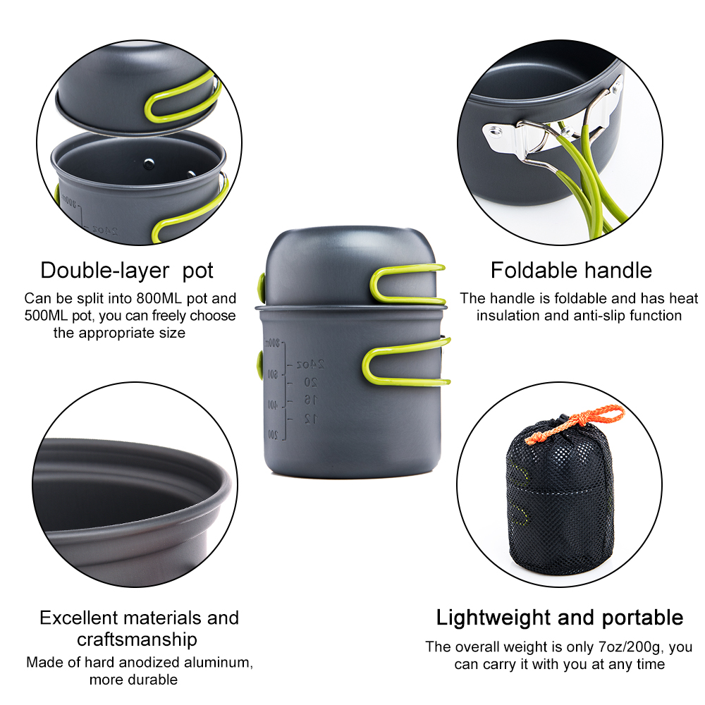 Widesea Ultralekki Zestaw Nacz – Camping Cooking Organizer recenzja i cena