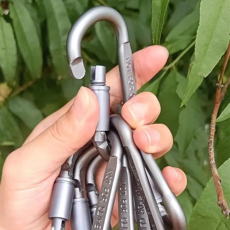 Taktyczny stalowy karabińczyk  – Camping Cooking Container recenzja i cena