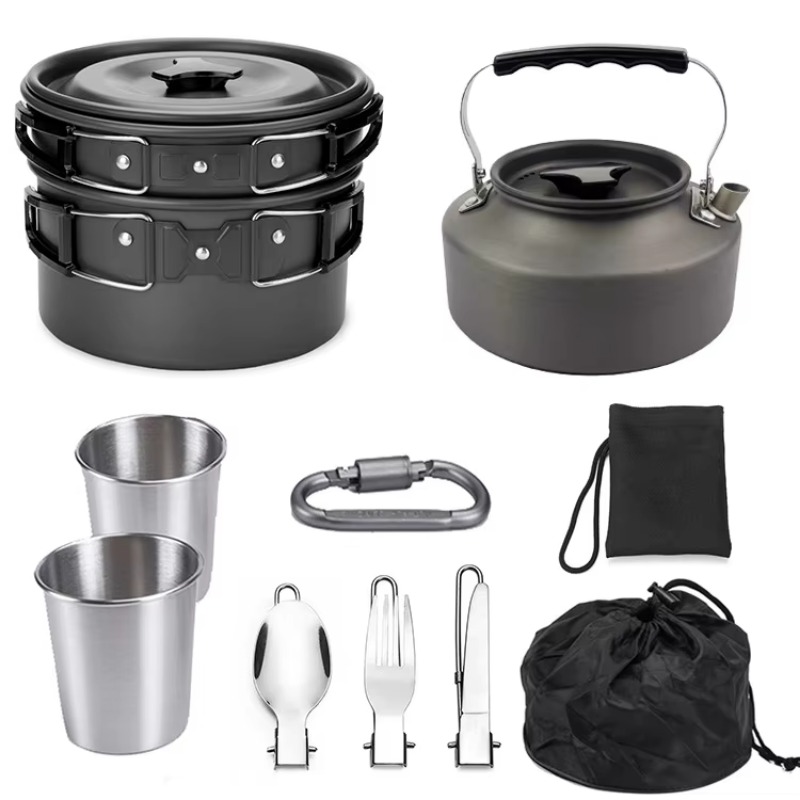 Wysokiej jakości lekki kuchenk – Quality Camping Cooking Set recenzja i cena