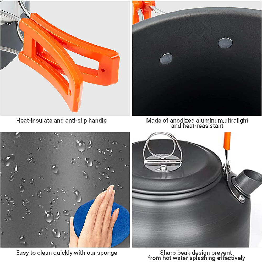 1 sztuk/1 zestaw zestaw naczyń – Camping Cooking Organizer recenzja i cena