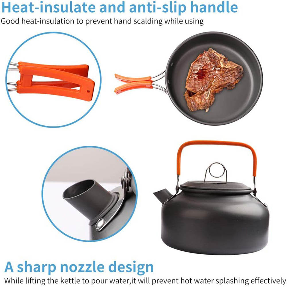 1 sztuk/1 zestaw zestaw naczyń – Camping Cooking Organizer recenzja i cena