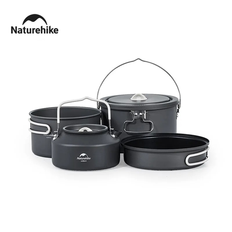 Zestaw naczyń turystycznych Na – Quality Camping Cooking Set recenzja i cena