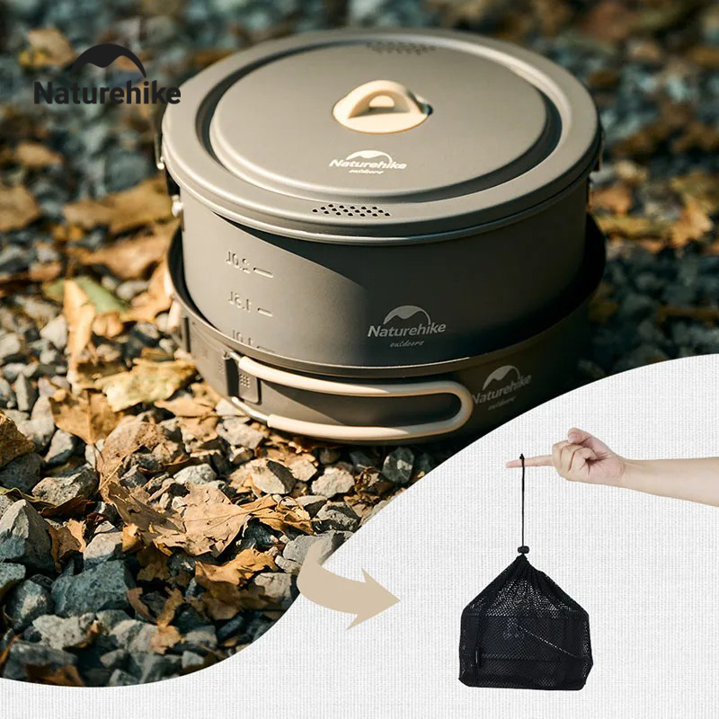 Zestaw naczyń turystycznych Na – Quality Camping Cooking Set recenzja i cena