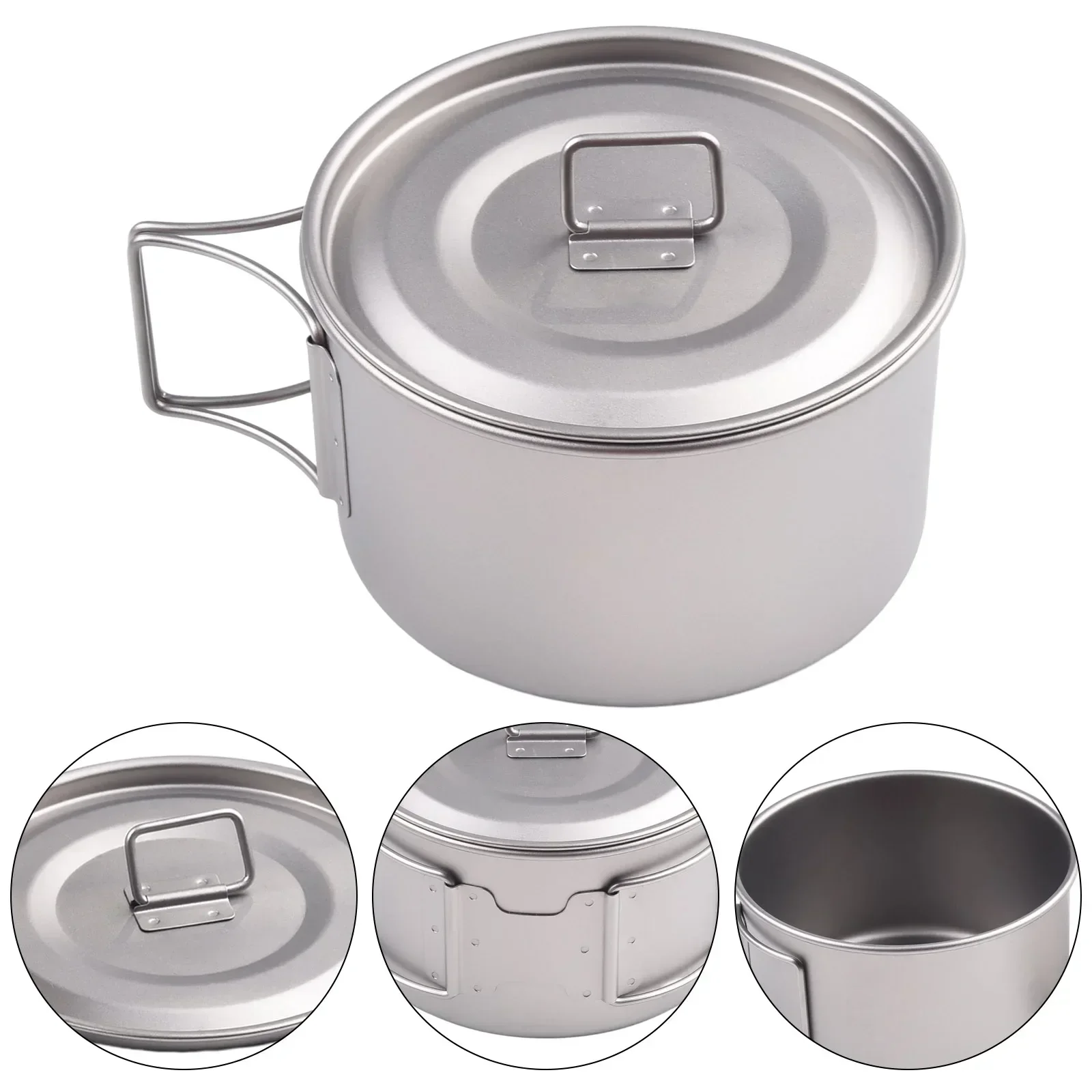 Tytanowa miska ze składanym uc – Camping Cooking Container recenzja i cena