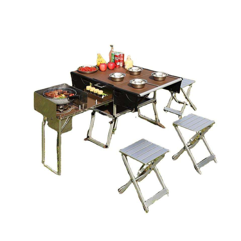 Przenośny składany przyczepa g – Camping Cooking Dining Set recenzja i cena