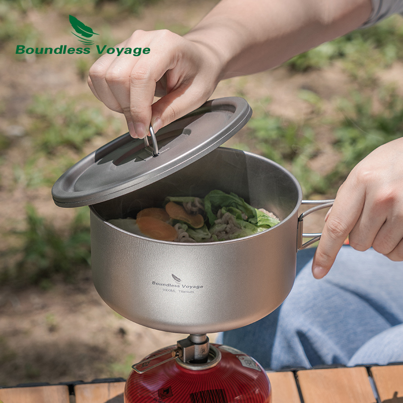 Boundless Voyage Tytanowy garn – Camping Cooking Organizer recenzja i cena