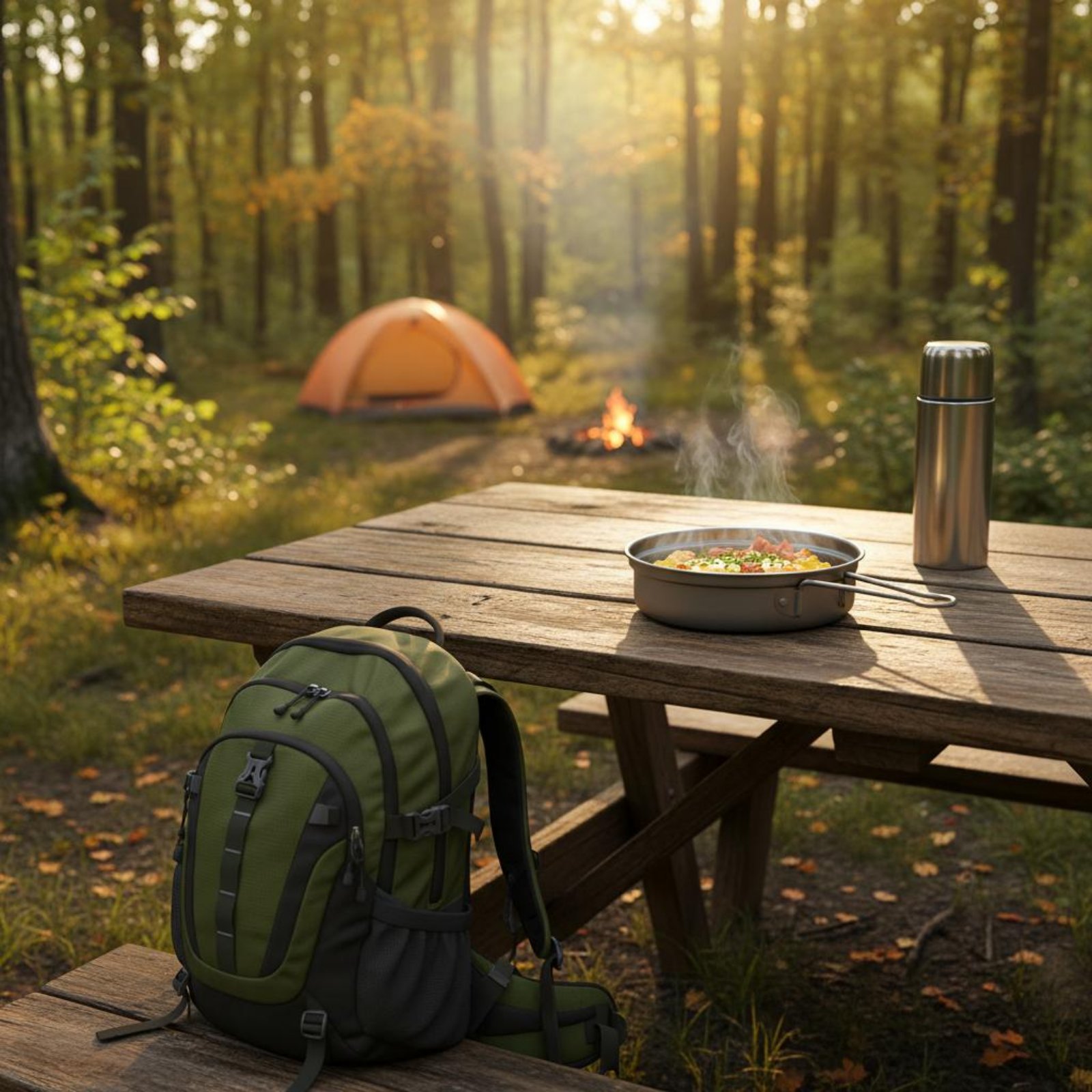 2-częściowy metalowy zestaw do – Camping Cooking Dining Set recenzja i cena