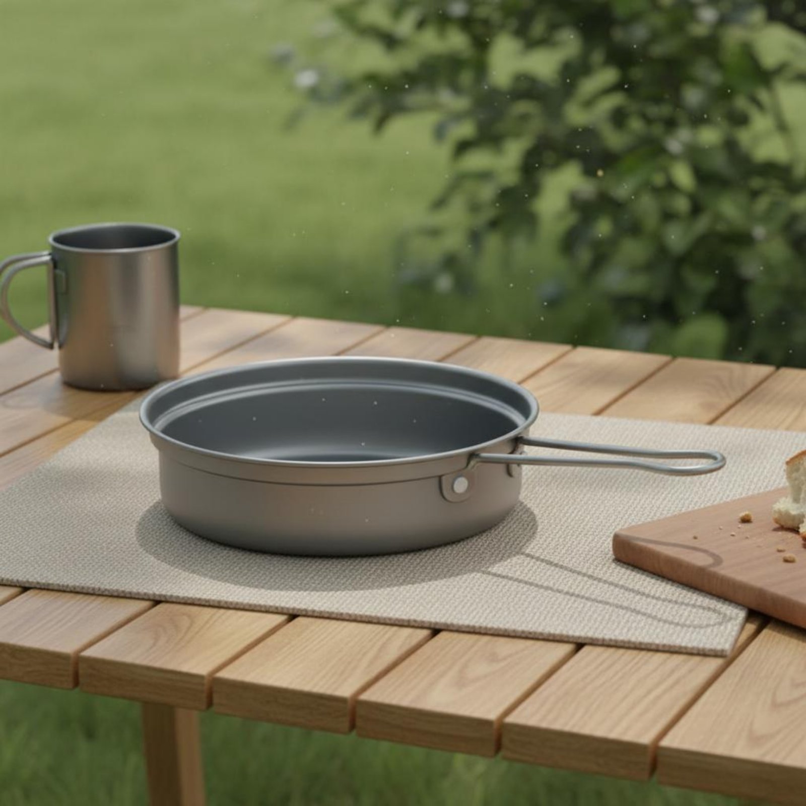 2-częściowy metalowy zestaw do – Camping Cooking Dining Set recenzja i cena