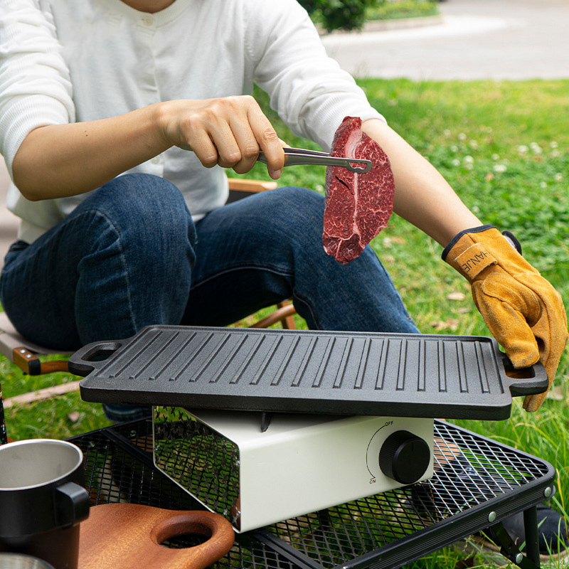 Dwustronna żeliwna patelnia gr – Camping Cooking Flat Top recenzja i cena