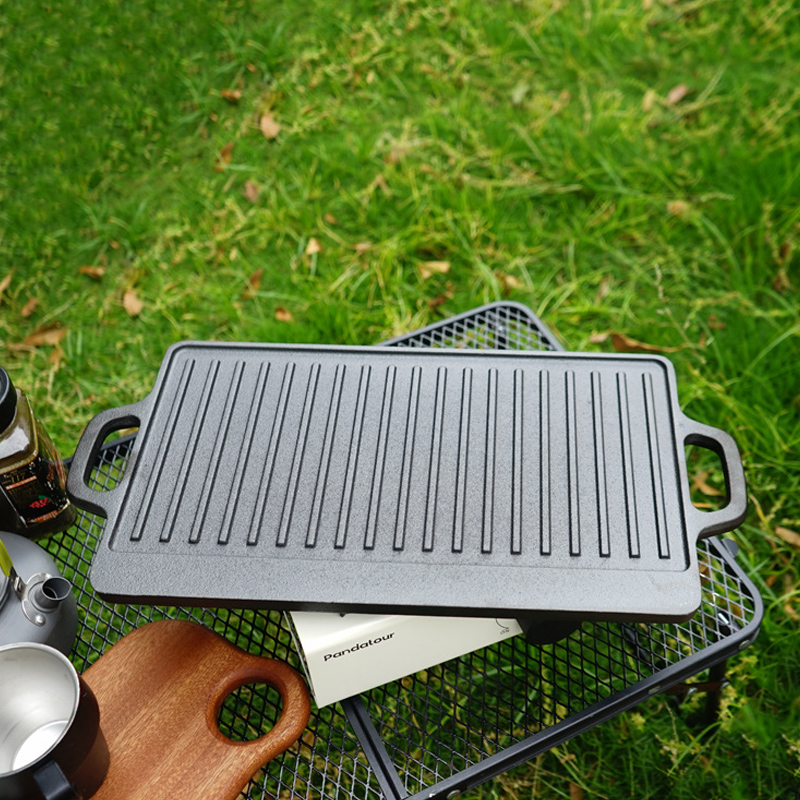 Dwustronna żeliwna patelnia gr – Camping Cooking Flat Top recenzja i cena