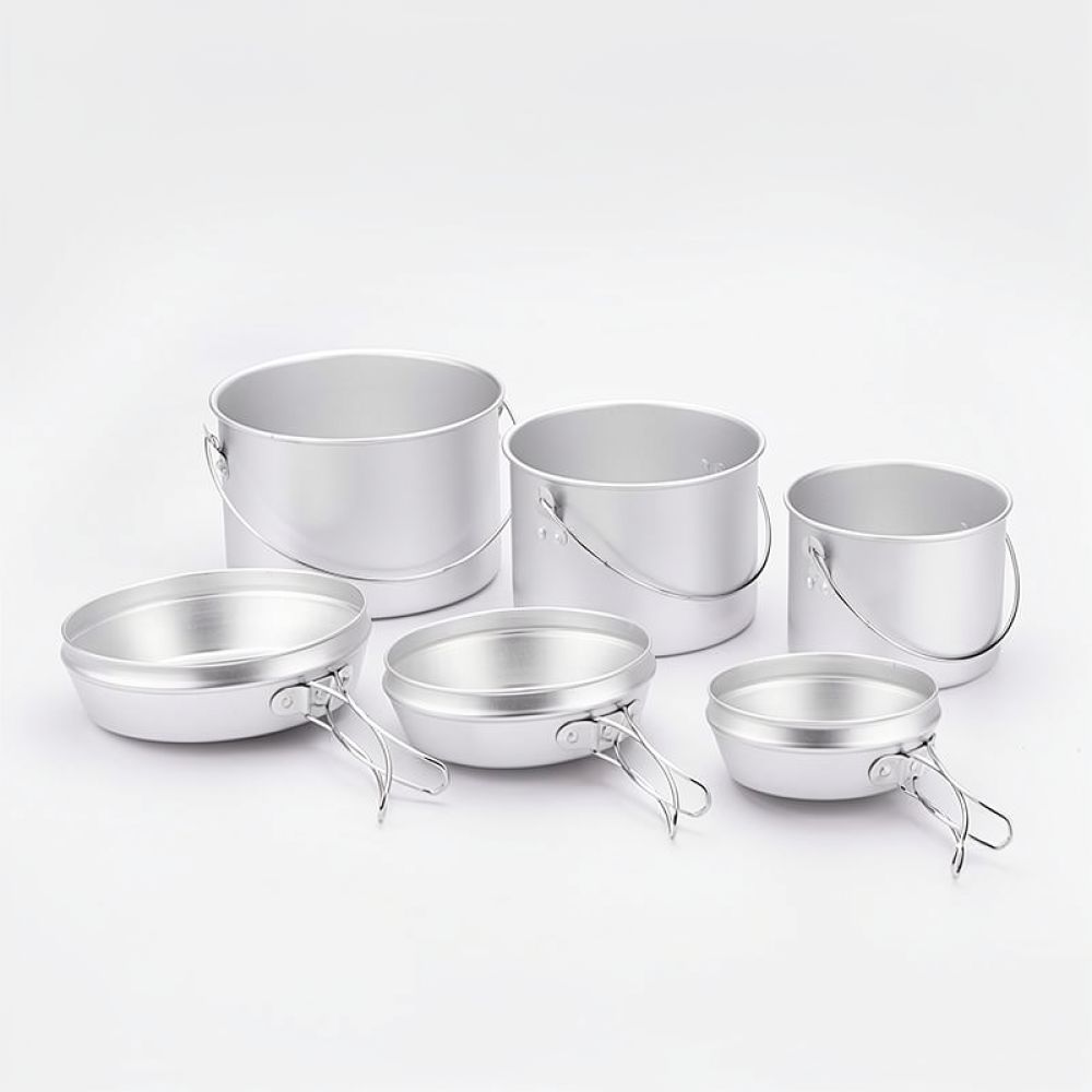 Zestaw przenośnych garnków i p – Camping Cooking Dining Set recenzja i cena