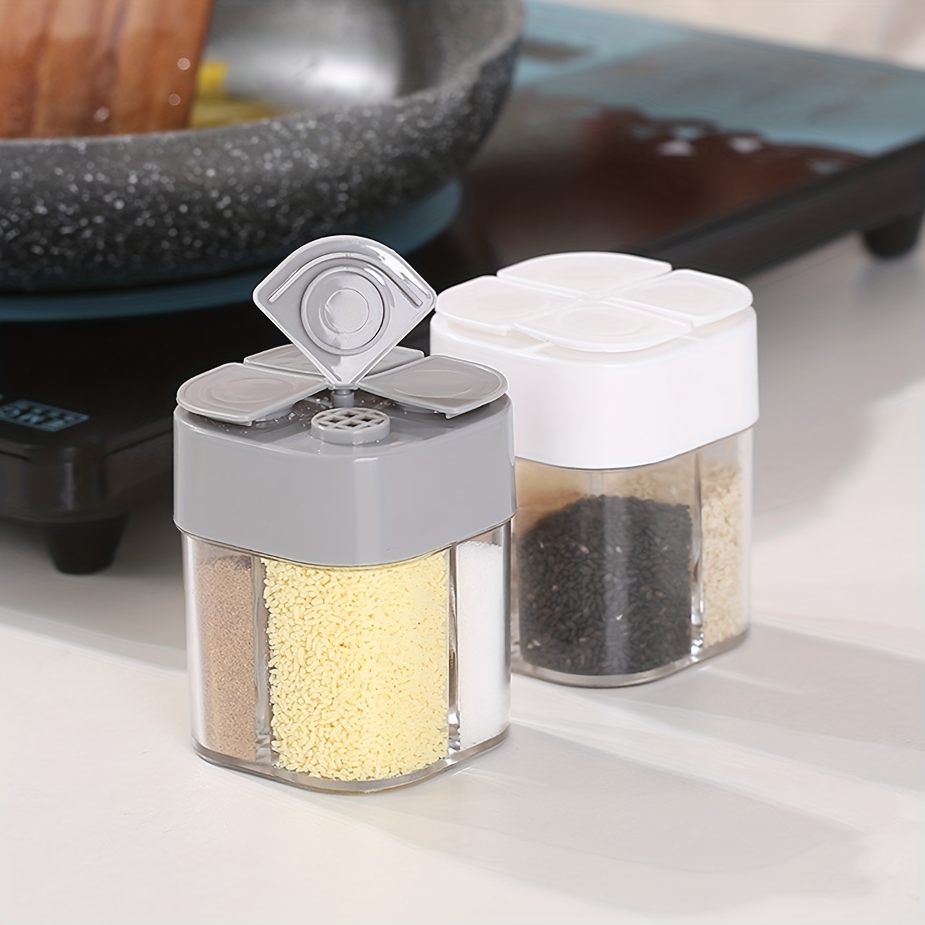 4w1 Camping Shaker do przypraw – Camping Cooking Organizer recenzja i cena