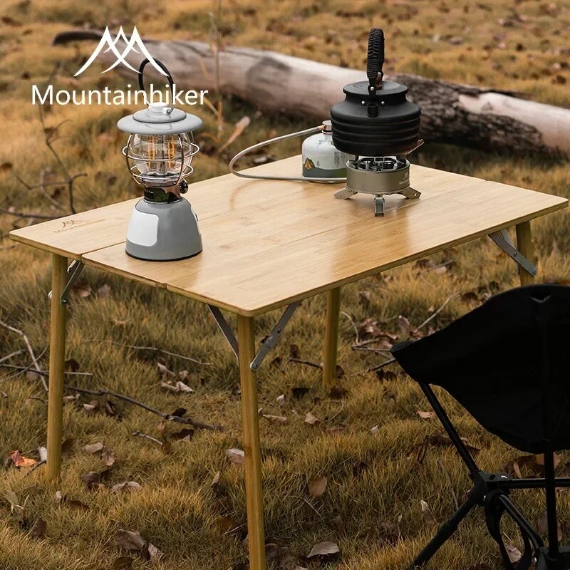 MOUNTAINHIKER Outdoor Camping  – Camping Cooking Table recenzja i cena