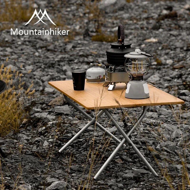 MOUNTAINHIKER Outdoor Camping  – Camping Cooking Table recenzja i cena